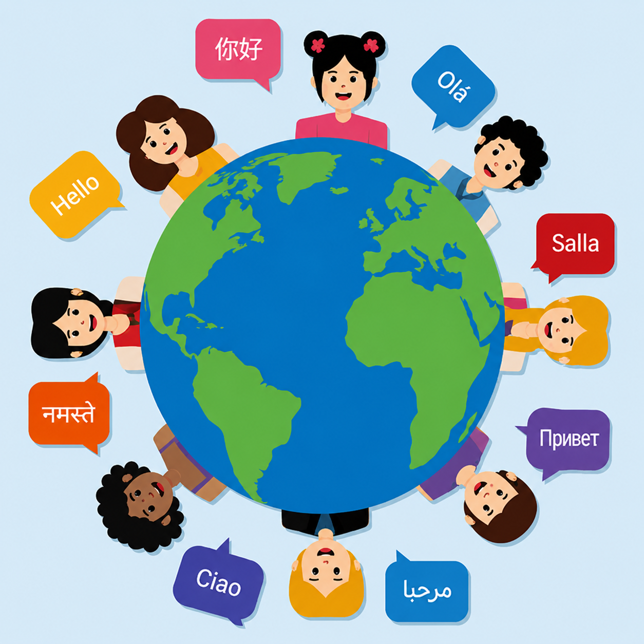 Language Lab Background